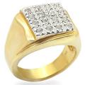 14K gold ep mens 2.8ct diamond simulated dress ring