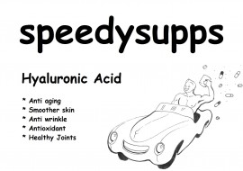 120 x Hyaluronic Acid 100mg Veggie capsules DOUBLE STRENGTH